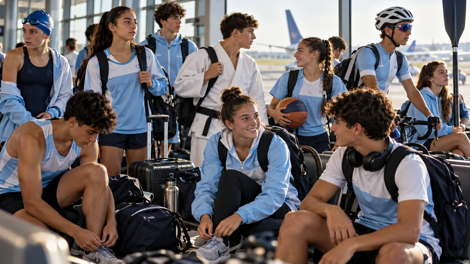 Atletas juveniles argentinos de distintas disciplinas se preparan para viajar a Dakar