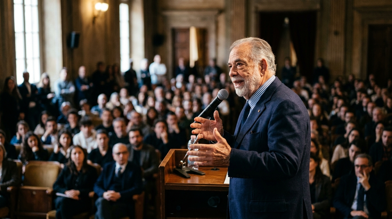 Francis Ford Coppola: “El cine sin riesgo no es arte, es apenas un algoritmo”