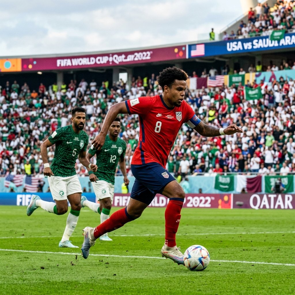 Estados Unidos avanza en el Mundial y se ilusiona: con diez jugadores, venció a 