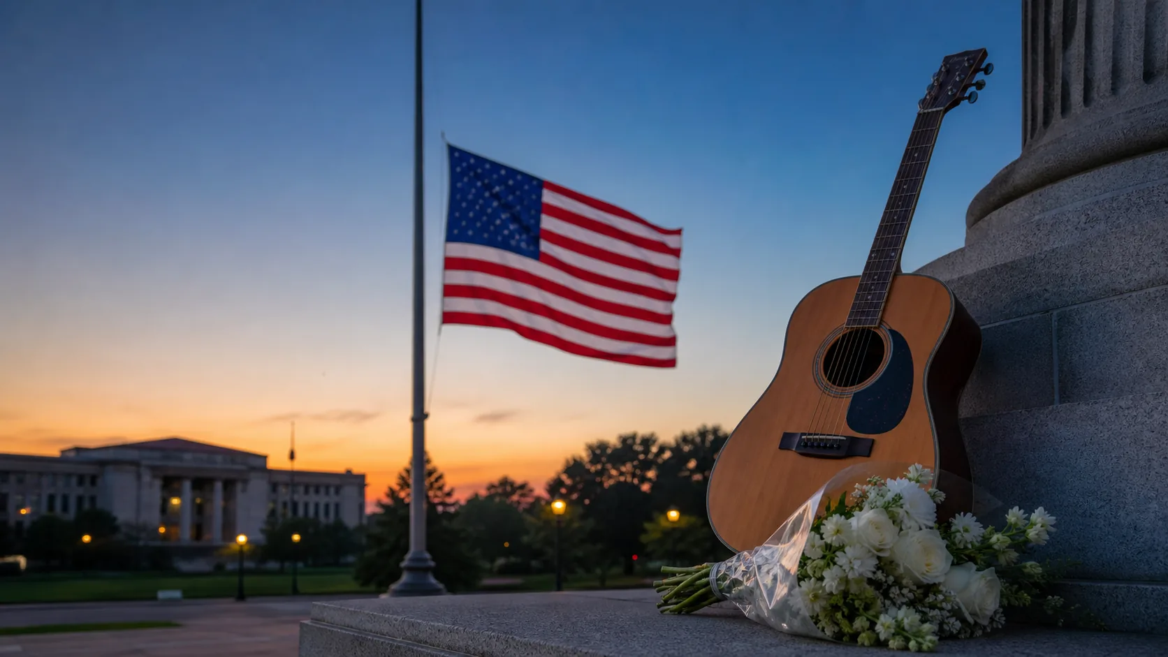 Trump ordenó banderas a media asta por Dolly Parton hasta el 1° de septiembre