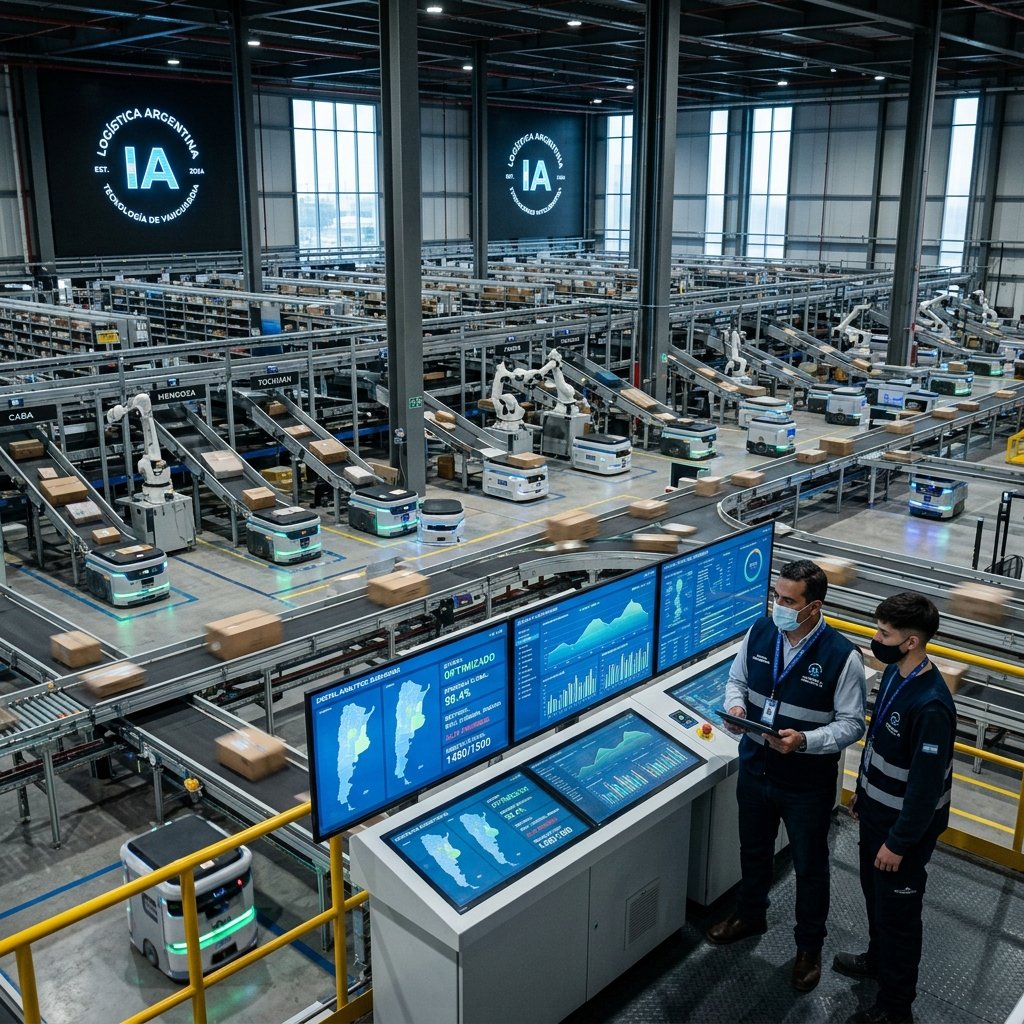 Sistemas de inteligencia artificial en centros logísticos argentinos
