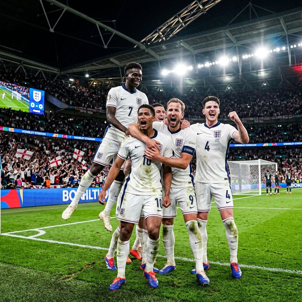 Inglaterra goleó a Francia en un partido de locos y se quedó con el premio consu