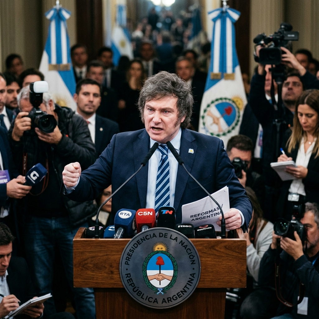 Javier Milei Gobierno Defiende Postura