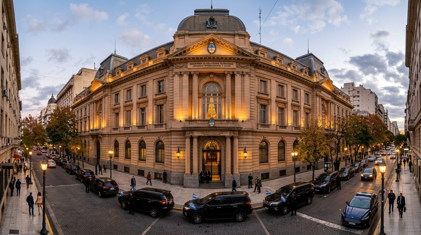 Palacio San Martín, sede de la Cancillería Argentina