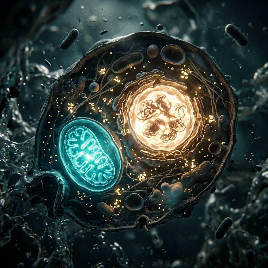 El origen de la célula eucariota: qué explica la teoría de la endosimbiosis