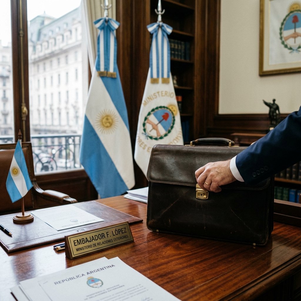 Removieron a Alejandro Nimo, el diplomático que protagonizó una insólita pelea c