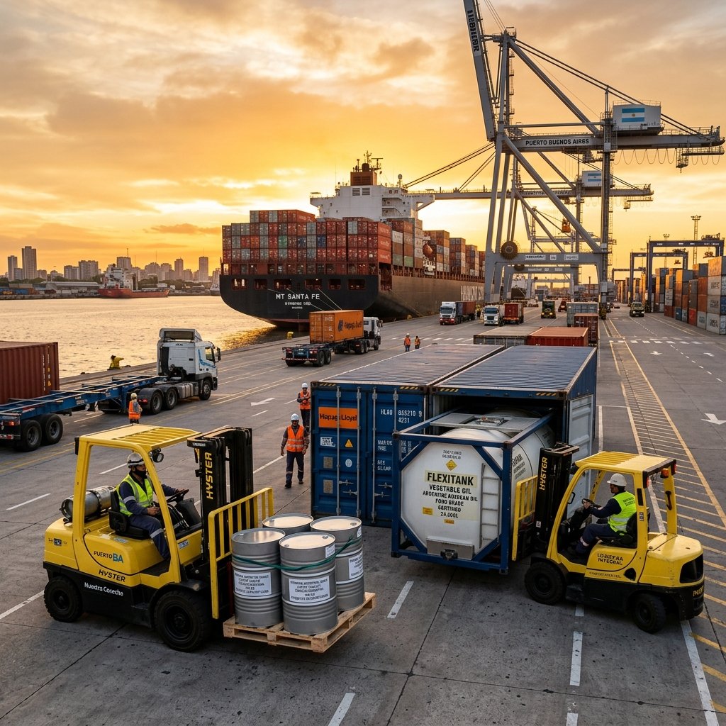 Logística de Exportación Agroalimentaria en Argentina